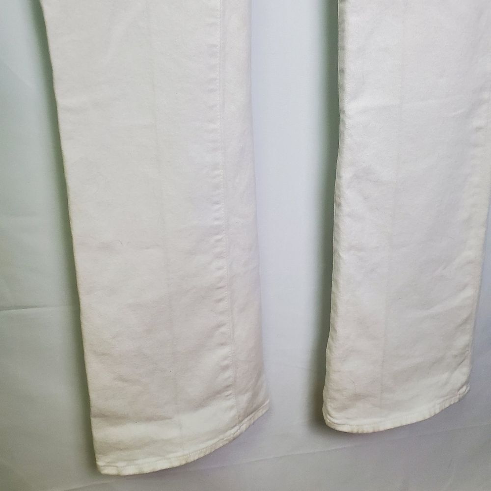 Paige White Hourglass High Rise Boot Jeans Size 29 - Picture 6 of 9